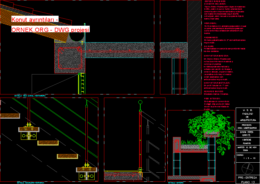 cut construction details