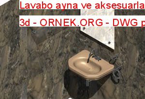 Lavabo ayna ve aksesuarları 3d 272.35 KB