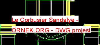 Le Corbusier Sandalye 12.28 KB