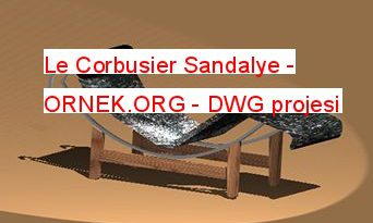 Le Corbusier Sandalye 291.94 KB