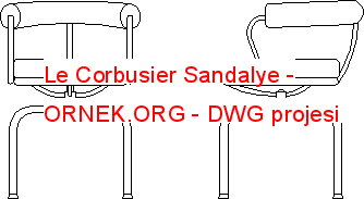 Le Corbusier Sandalye 9.39 KB