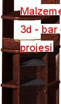 Malzemeler ile kare mobilya 3d - bar 72.00 KB