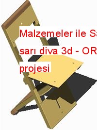 Malzemeler ile Sandalye sarı diva 3d 55.34 KB