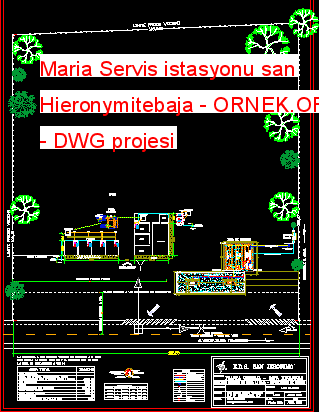 service station