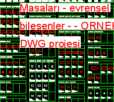 Masaları - evrensel bileşenler - 114.67 KB