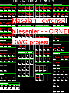 Masaları - evrensel bileşenler - 114.67 KB