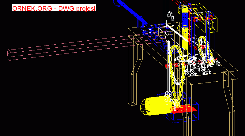 saw 3d mechanical