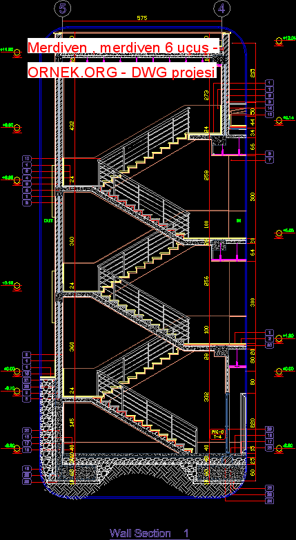 detail structure staircase