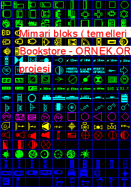 Mimari bloks ( temelleri ) Bookstore 215.43 KB