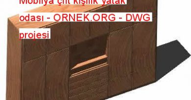 Mobilya çift kişilik yatak odası 2.91 MB