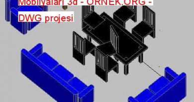 Mobilyaları 3d 110.95 KB