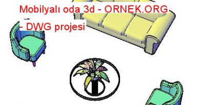Mobilyalı oda 3d 224.04 KB