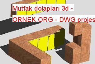 Mutfak dolapları 3d 17.52 KB