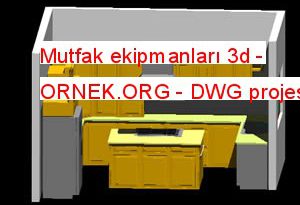 Mutfak ekipmanları 3d 412.90 KB