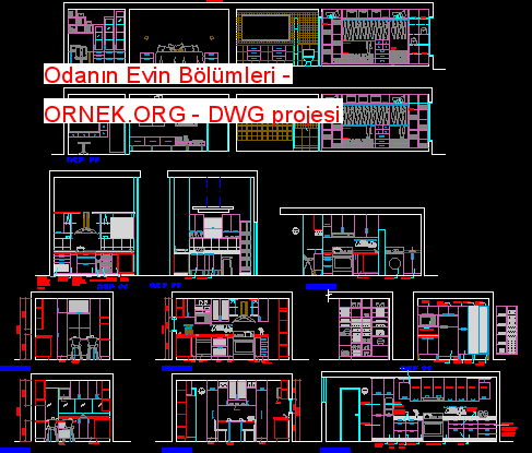 Odanın Evin Bölümleri 395.10 KB