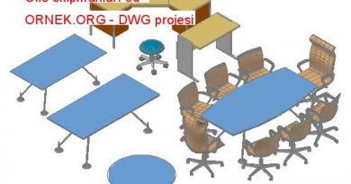 Ofis ekipmanları 3d 1.05 MB