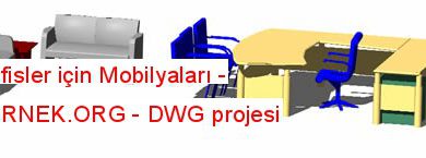 Ofisler için Mobilyaları 513.55 KB