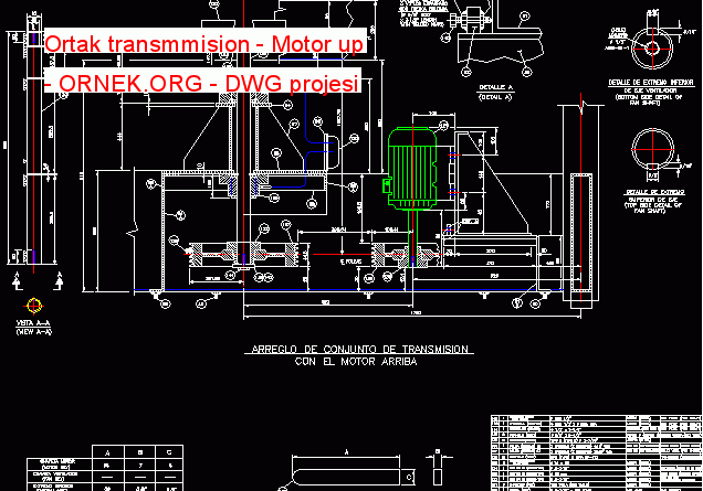 Ortak transmmision - Motor up 68.13 KB