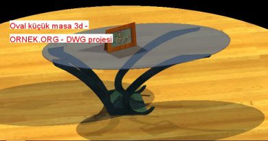 Oval küçük masa 3d 275.11 KB