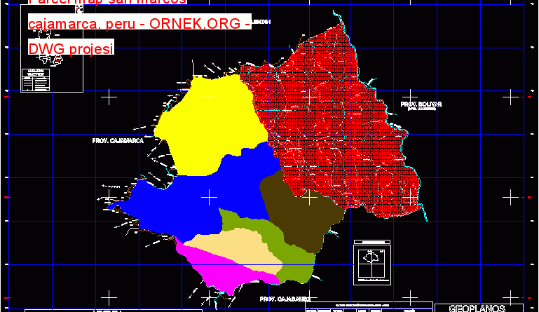 map san marcos cajamarca