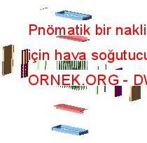 Pnömatik bir nakliyesi için hava soğutucu 297.55 KB