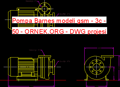 Pompa Barnes modeli gsm - 3c - 50 15.85 KB