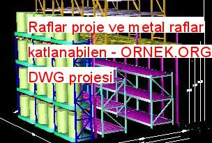 Raflar proje ve metal raflar katlanabilen 341.53 KB