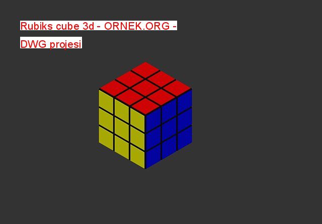 Rubiks cube 3d 183.11 KB