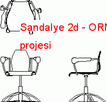 Sandalye 2d 75.76 KB