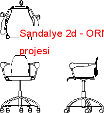 Sandalye 2d 75.76 KB