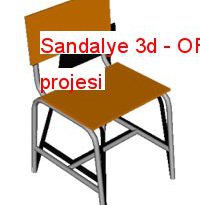 Sandalye 3d 48.56 KB