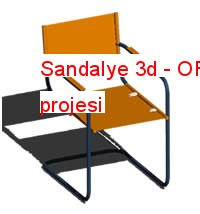 Sandalye 3d 25.37 KB