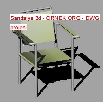 Sandalye 3d 25.63 KB