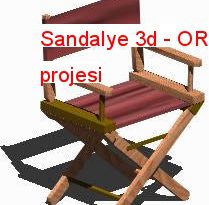 Sandalye 3d 22.85 KB