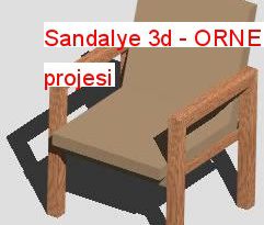 Sandalye 3d 9.57 KB