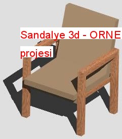 Sandalye 3d 9.57 KB