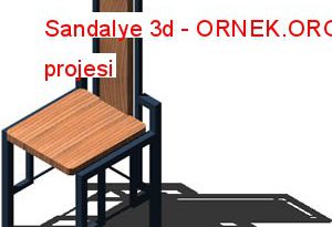 Sandalye 3d 31.63 KB