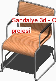 Sandalye 3d 58.64 KB