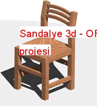 Sandalye 3d 22.39 KB