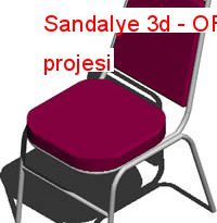 Sandalye 3d 66.34 KB