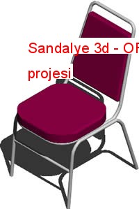 Sandalye 3d 66.34 KB