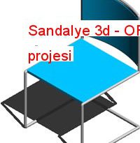 Sandalye 3d 115.67 KB