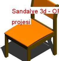 Sandalye 3d 27.85 KB