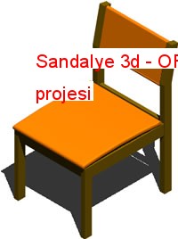 Sandalye 3d 27.85 KB