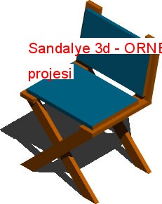 Sandalye 3d 6.01 KB