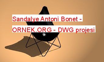 Sandalye Antoni Bonet 64.14 KB