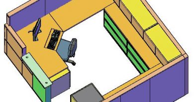 Sekreterlik istasyonu 3d 1.18 MB