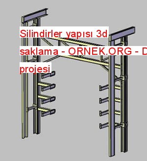 Silindirler yapısı 3d saklama 484.42 KB