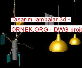 Tasarım lambalar 3d 98.58 KB