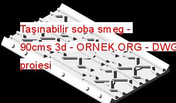 Taşınabilir soba smeg - 90cms 3d 78.11 KB